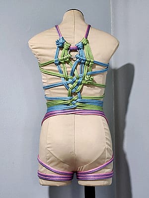 Decorative shibari'