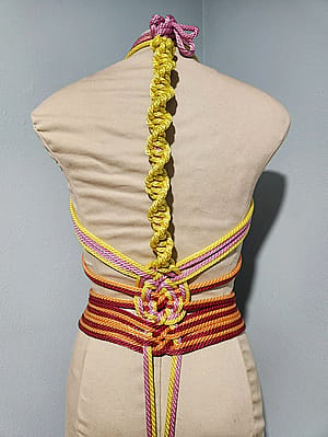 Decorative shibari'