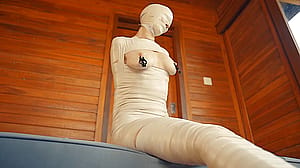 MUMMIFIED sex toy'